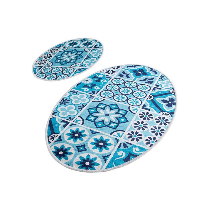 Комплект от 2 постелки за баня, Chilai Home, Seramik