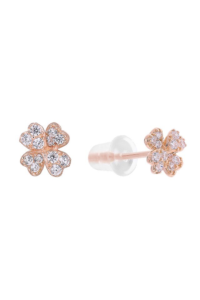 Cercei argint 925 Lucky Charm 0,6 cm Bijouxmania
