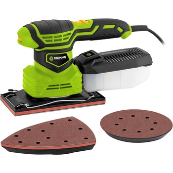 Slefuitor, Fieldmann,, 220V / 5Hz, 200W, 7000-12000 rpm, Negru/Verde