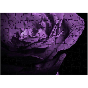 Puzzle Heartwork 96 piese, Trandafir violet, Latime 40,5 cm x Inaltime 28,5 cm Puzzle Heartwork 96 piese, Trandafir violet, Latime 40,5 cm x Inaltime 28,5 cm
