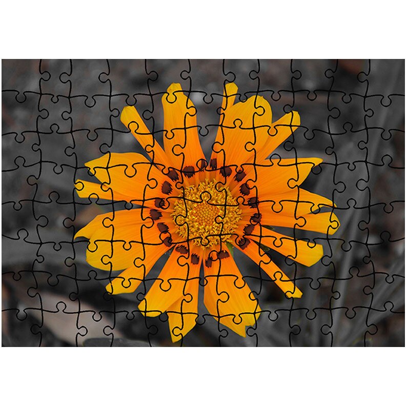 Puzzle Heartwork 96 piese, Floare a soarelui, Latime 40,5 cm x Inaltime 28,5 cm