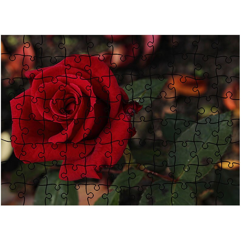 Puzzle Heartwork 96 piese, Floarea iubirii, Latime 40,5 cm x Inaltime 28,5 cm