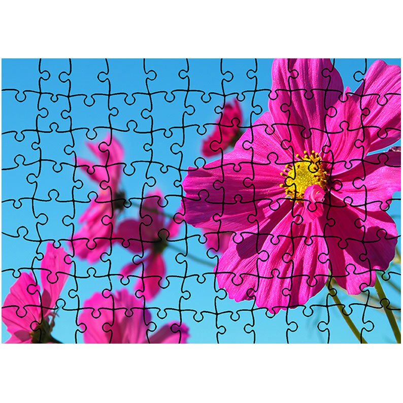 Puzzle Heartwork 96 piese, Fericire rozalie, Latime 40,5 cm x Inaltime 28,5 cm