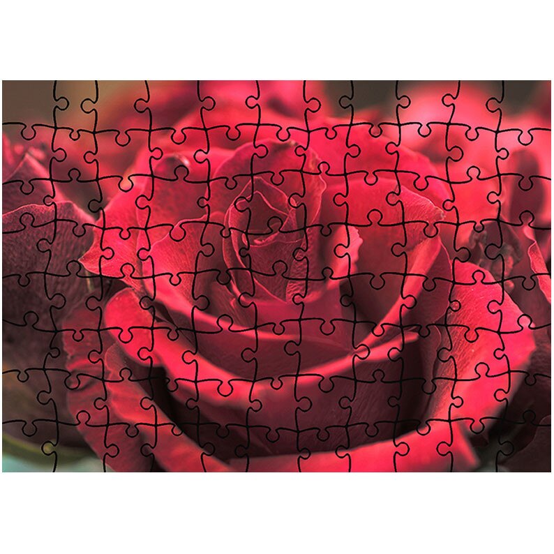 Puzzle Heartwork 96 piese, Obsesie rosie, Latime 40,5 cm x Inaltime 28,5 cm