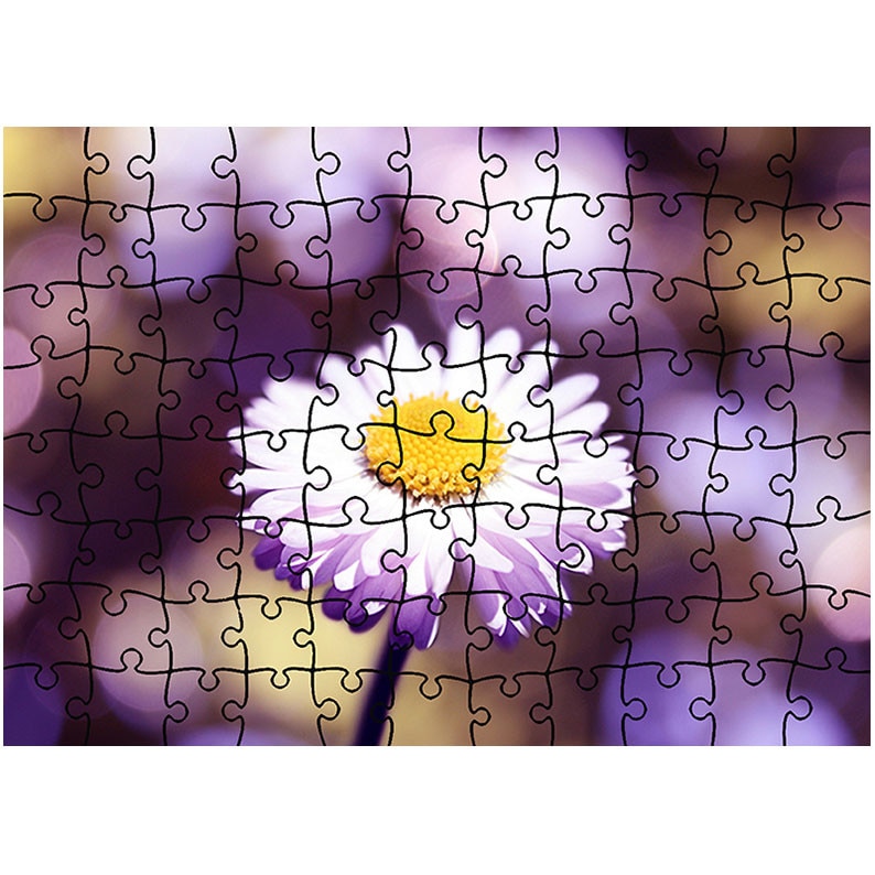 Puzzle Heartwork 96 piese, Portret de margareta, Latime 40,5 cm x Inaltime 28,5 cm