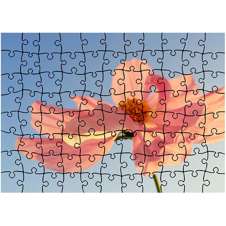 Puzzle Heartwork 96 piese, Petale in vant, Latime 40,5 cm x Inaltime 28,5 cm