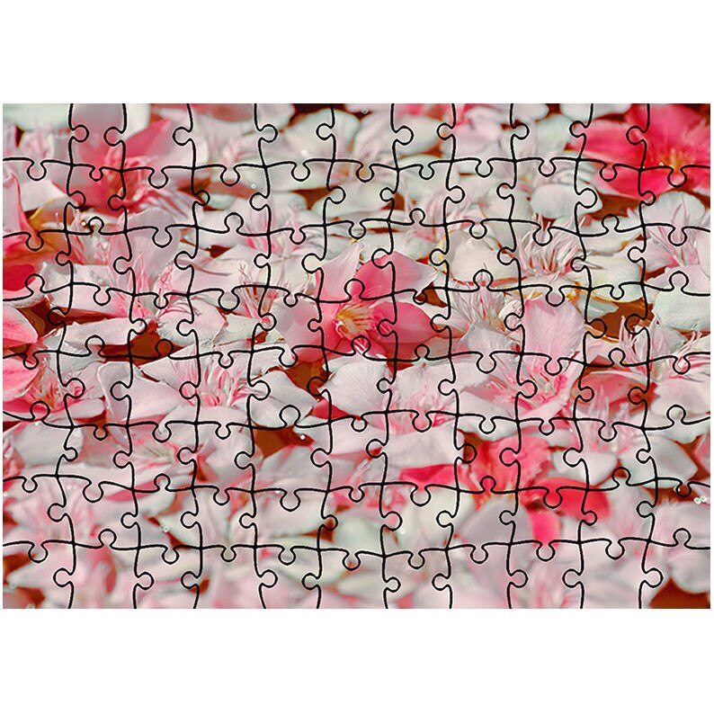 Puzzle Heartwork 96 piese, Petale care plutesc, Latime 40,5 cm x Inaltime 28,5 cm