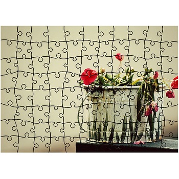 Puzzle Heartwork 96 piese, Culori naturale, Latime 40,5 cm x Inaltime 28,5 cm Puzzle Heartwork 96 piese, Culori naturale, Latime 40,5 cm x Inaltime 28,5 cm