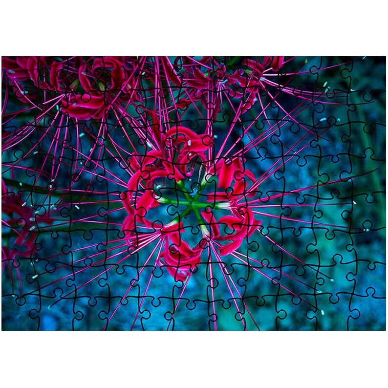 Puzzle Heartwork 96 piese, Flori subacvatice, Latime 40,5 cm x Inaltime 28,5 cm