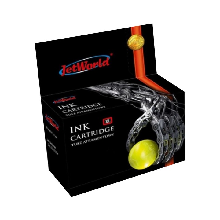 JetWorld JWI-H973XYR tintapatron, sárga