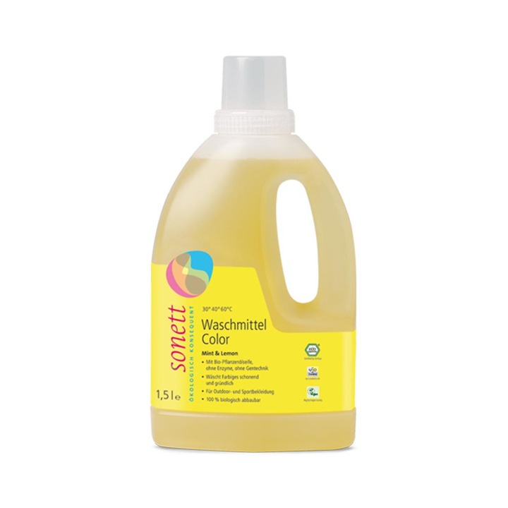 SO Mosószer folyékony - színes mosás, 1,5 l