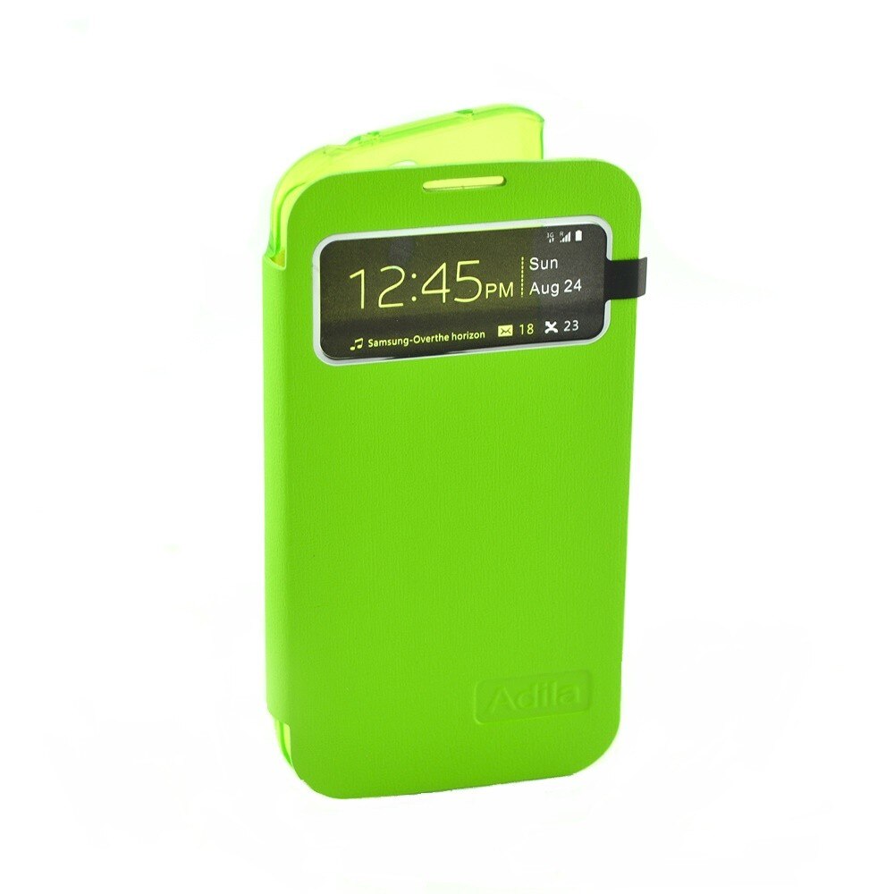 Husa cu Flip pentru Samsung Galaxy S4, verde