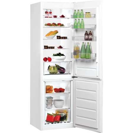 Combina frigorifica Indesit LR9 S1Q F W, 368 l, Clasa A+, H 200 cm, Alb