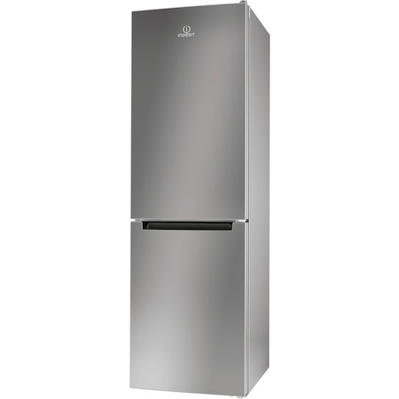Combina frigorifica Indesit LR8 S1 S, 339 l, Clasa A+, H 187 cm, Silver