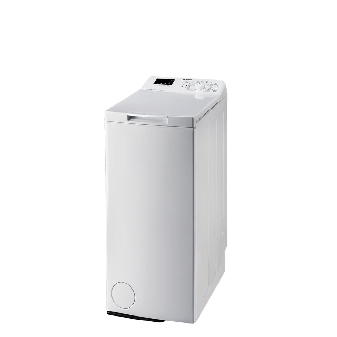 Пералня с вертикално зареждане Indesit ITWD 71252W, 7 кг, 1200 оборота, клас А++, Бяла