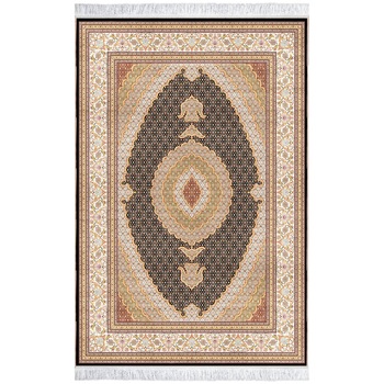 Covor Persan Mecanic EuCarpet 100922B1 Dimensiune 150x225cm Design VIP Negru Covor Persan Mecanic EuCarpet 100922B1 Dimensiune 150x225cm Design VIP Negru