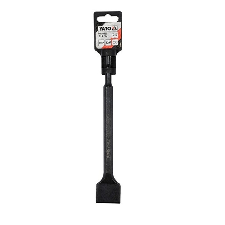 Yato YT-4723 CR-V Dalta Lata SDS+ véső, 40X14X250mm