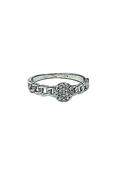 Inele Argint 925 Mirela, Alb - Argintiu, 14 ( 54 mm circumferinta deget) Inele Argint 925 Mirela, Alb - Argintiu, 14 ( 54 mm circumferinta deget)