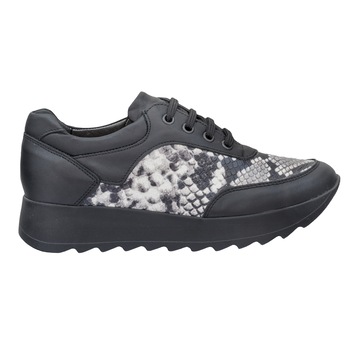 Pantofi dama Caspian 2115, Negru/Alb Pantofi dama Caspian 2115, Negru/Alb