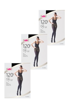 Set 3 Bucati dres Alpina,Charme,120 DEN,Negru, Negru Set 3 Bucati dres Alpina,Charme,120 DEN,Negru, Negru