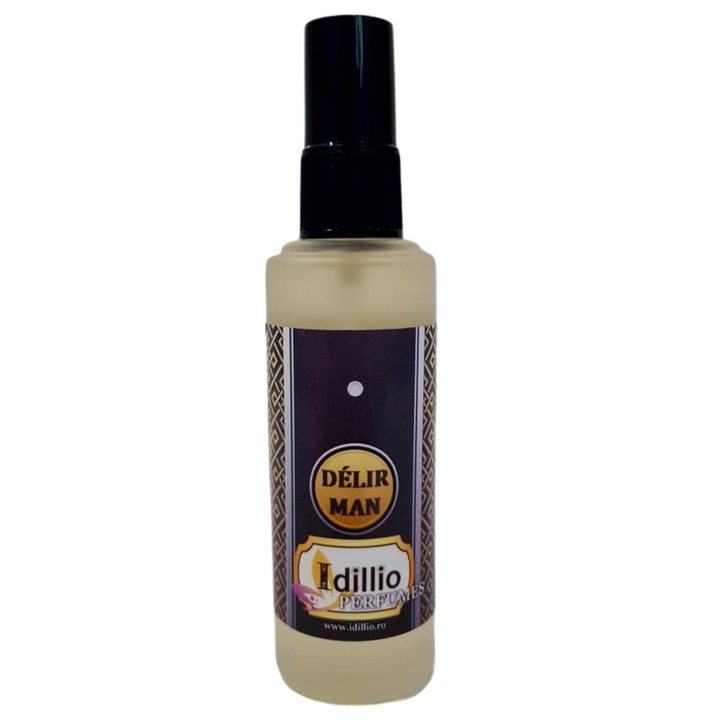 Apa de parfum Delir Man, Idillio, Barbati, 50 ml