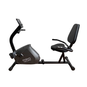 Bicicleta orizontala TECHFIT R310, Sistem inertie volanta 4.5 Kg, Greutate utilizator 120 Kg, Reglare sa pe orizontala, Senzori puls, Negru Bicicleta orizontala TECHFIT R310, Sistem inertie volanta 4.5 Kg, Greutate utilizator 120 Kg, Reglare sa pe orizontala, Senzori puls, Negru