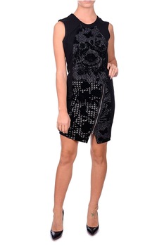 Rochie, Desigual 17WWVW30, Negru, XS Rochie, Desigual 17WWVW30, Negru, XS