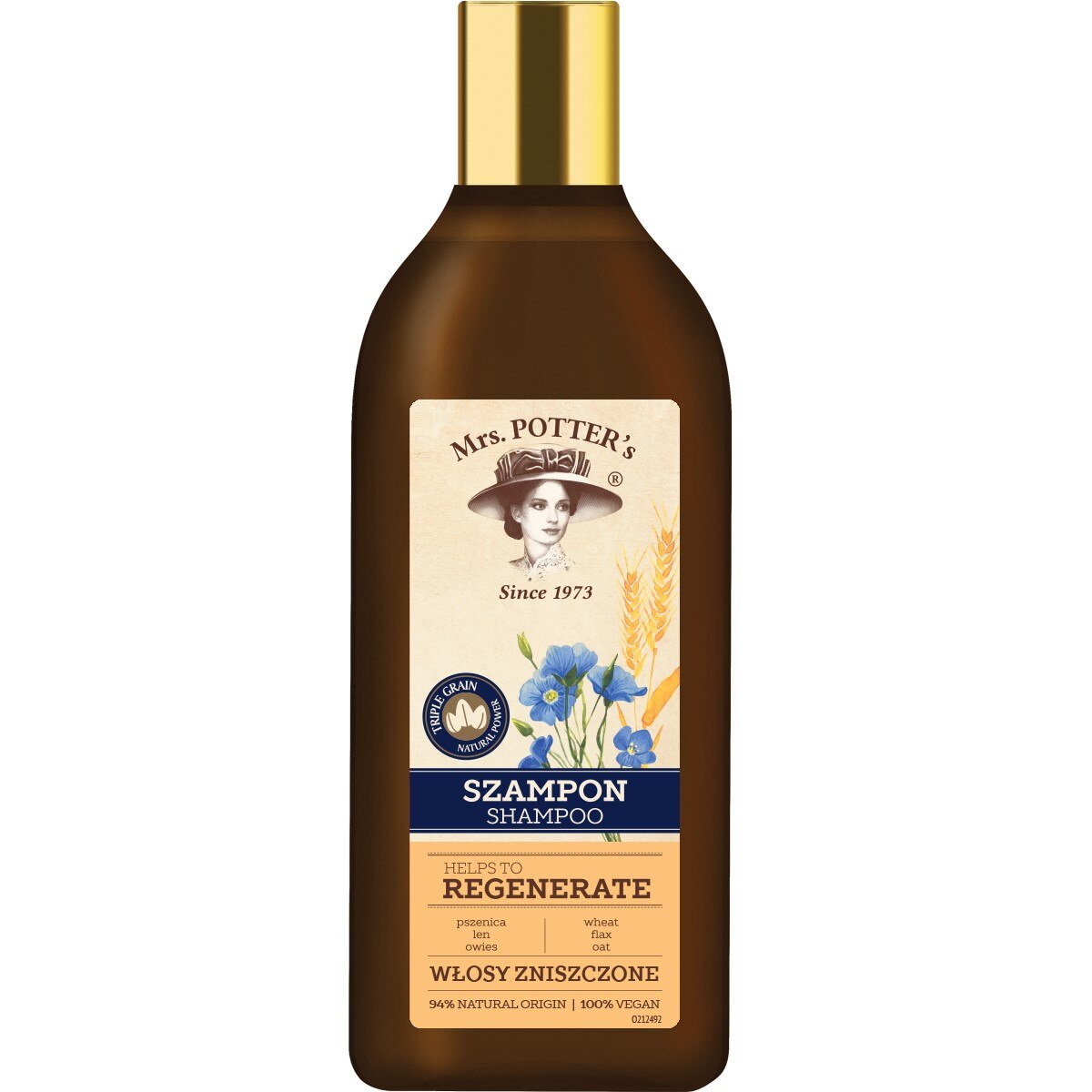 Sampon MRS POTTER'S TRIPLE GRAIN, 390 ml