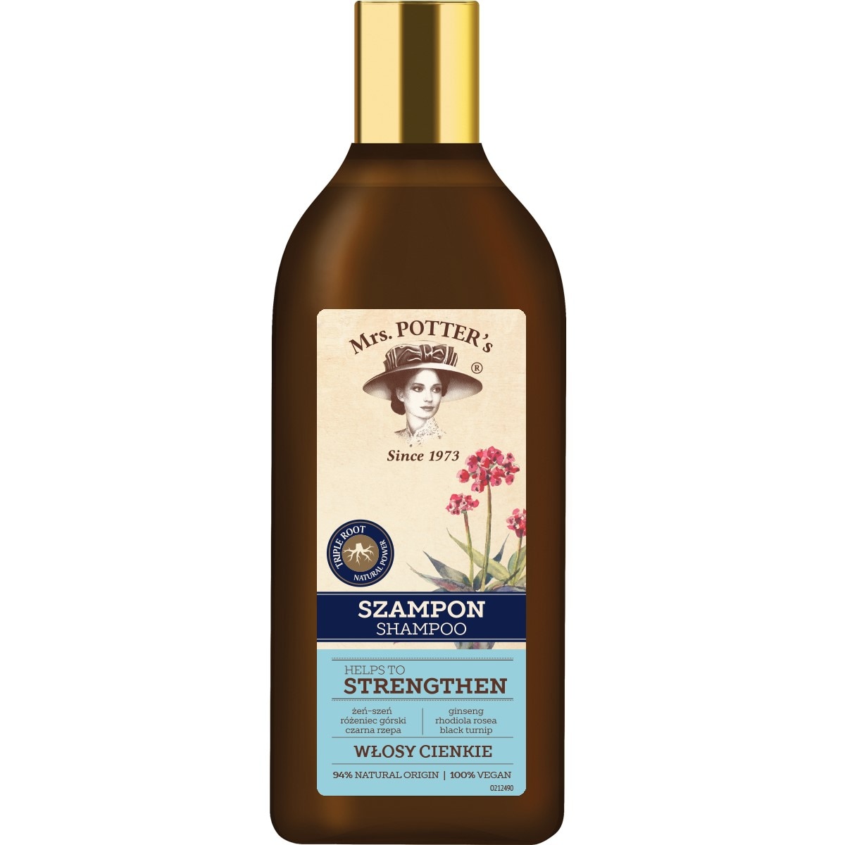 Sampon MRS POTTER'S TRIPLE ROOT, 390 ml