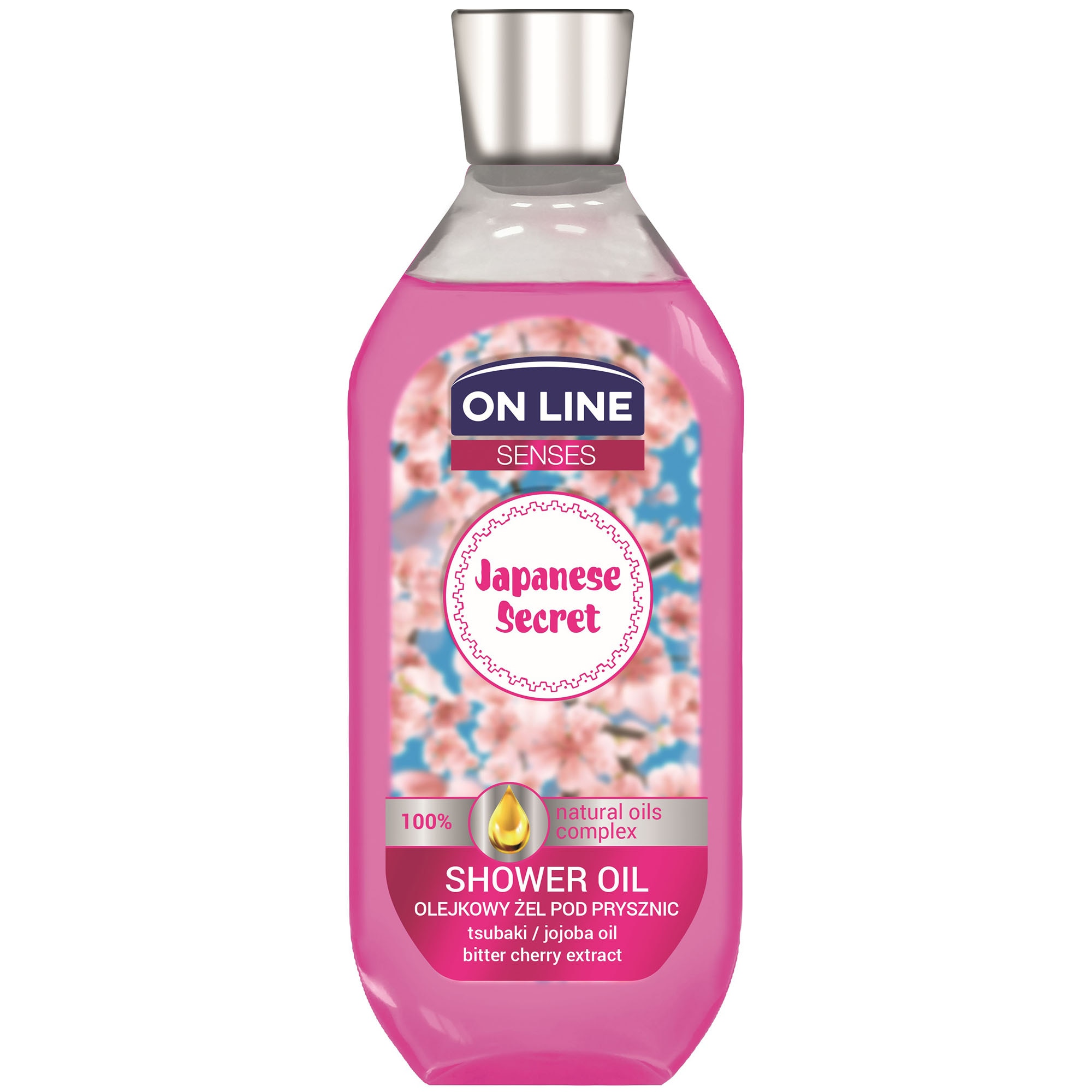 Ulei de dus ON LINE SENSES Japanese Secret, 500 ml
