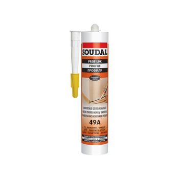 Adeziv Pentru Montaj Universal, SOUDAL 49a, 280 Ml Adeziv Pentru Montaj Universal, SOUDAL 49a, 280 Ml