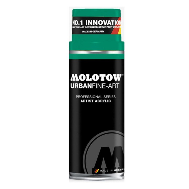 Vopsea Spray Molotow Urban Fine-Art™ Artist 400 ml emerald green