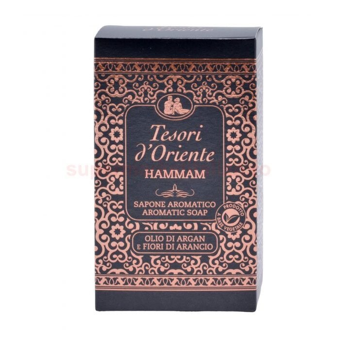 Sapun solid Tesori D'Oriente cu ulei de argan si flori de portocal,150 g