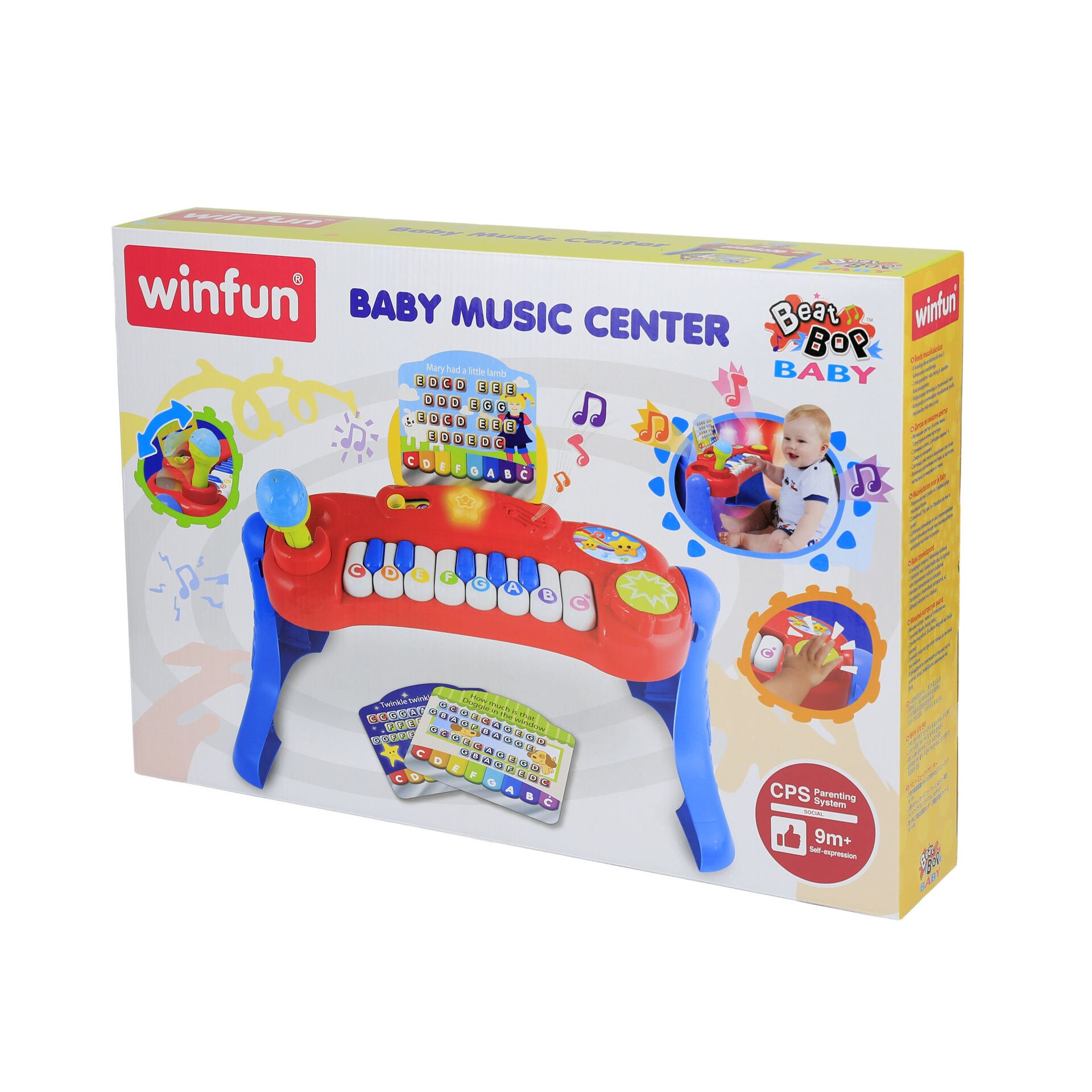 Jucarie Centru de muzica pentru bebelusi, Winfun, 2016