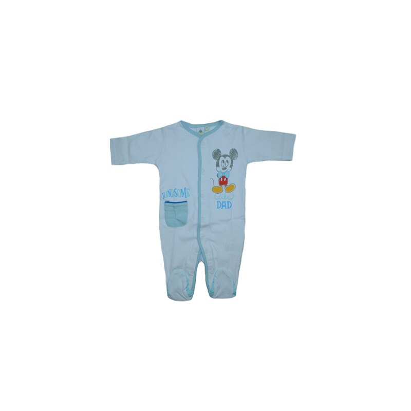 Salopeta cu maneca lunga pentru baieti Sun City Mickey Mouse 900494-1, Albastru, 74