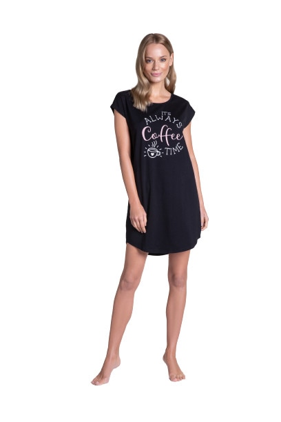Camasa de noapte, femeile Henderson Truth negru