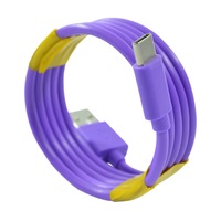 cablu de incarcare rapida si transfer de date 1m usb-c evtrend pentru telefon sau tableta android conector usb conector usb-c mov imagen 24_0_
0
