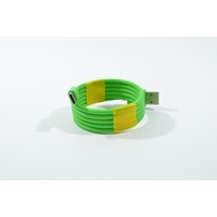 cablu de incarcare rapida si transfer de date 1m usb-c evtrend pentru telefon sau tableta android conector usb conector usb-c verde imagen 44_0_
0