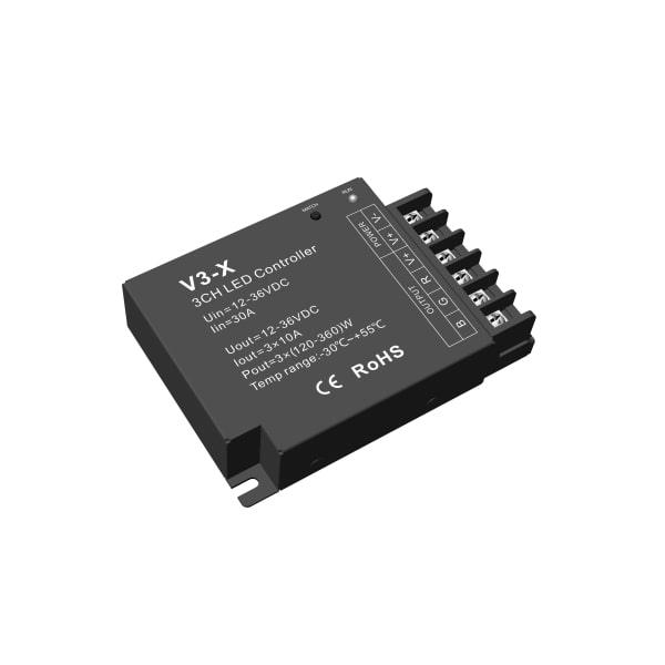 Controler LED V3-X, Optonica, 30.5A, 105x75 mm, Negru