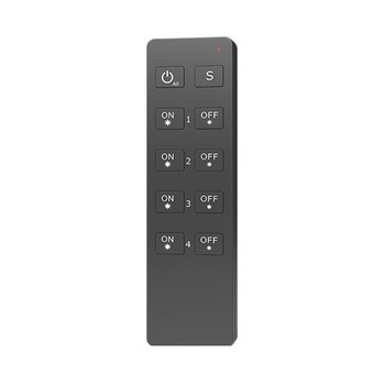 Telecomanda Dimmer LED cu o singura culoare, Optonica, 4 zone, Negru Telecomanda Dimmer LED cu o singura culoare, Optonica, 4 zone, Negru