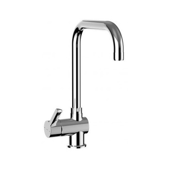 Baterie bucatarie, Roca Saona A5A847AC0K, stativa, monocomanda, alama, finisaj cromat Baterie bucatarie, Roca Saona A5A847AC0K, stativa, monocomanda, alama, finisaj cromat