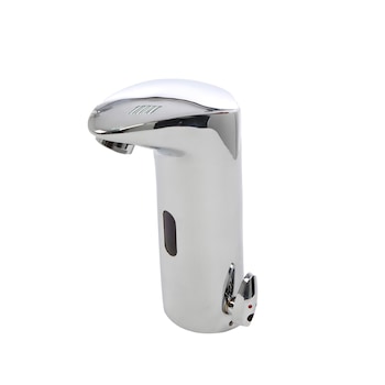 Baterie baie pentru lavoar, cu senzor, SaniTex 7014, montaj stativ, actionare cu senzor, finisaj cromat Baterie baie pentru lavoar, cu senzor, SaniTex 7014, montaj stativ, actionare cu senzor, finisaj cromat