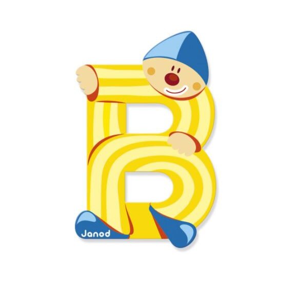 Jucarie educativa Janod Clown litera B
