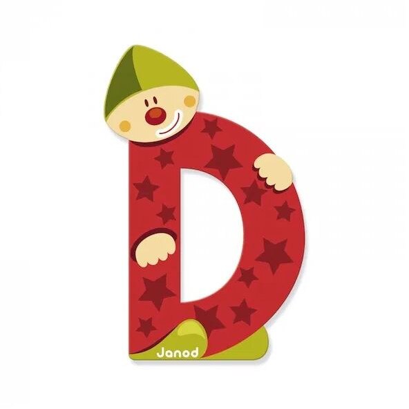 Jucarie educativa Janod Clown litera D