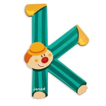 Jucarie educativa Janod Clown litera K Jucarie educativa Janod Clown litera K