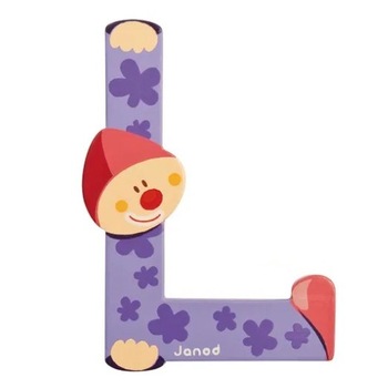 Jucarie educativa Janod Clown litera L Jucarie educativa Janod Clown litera L