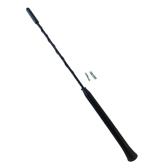 Antena radio AM/FM flexibila L 30 cm filet si 2 adaptoare diametru 5,6 mm
