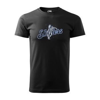 Tricou negru barbati, idee de cadou, pentru pasionatii de skateboard, Astro Skaters, marime M Tricou negru barbati, idee de cadou, pentru pasionatii de skateboard, Astro Skaters, marime M