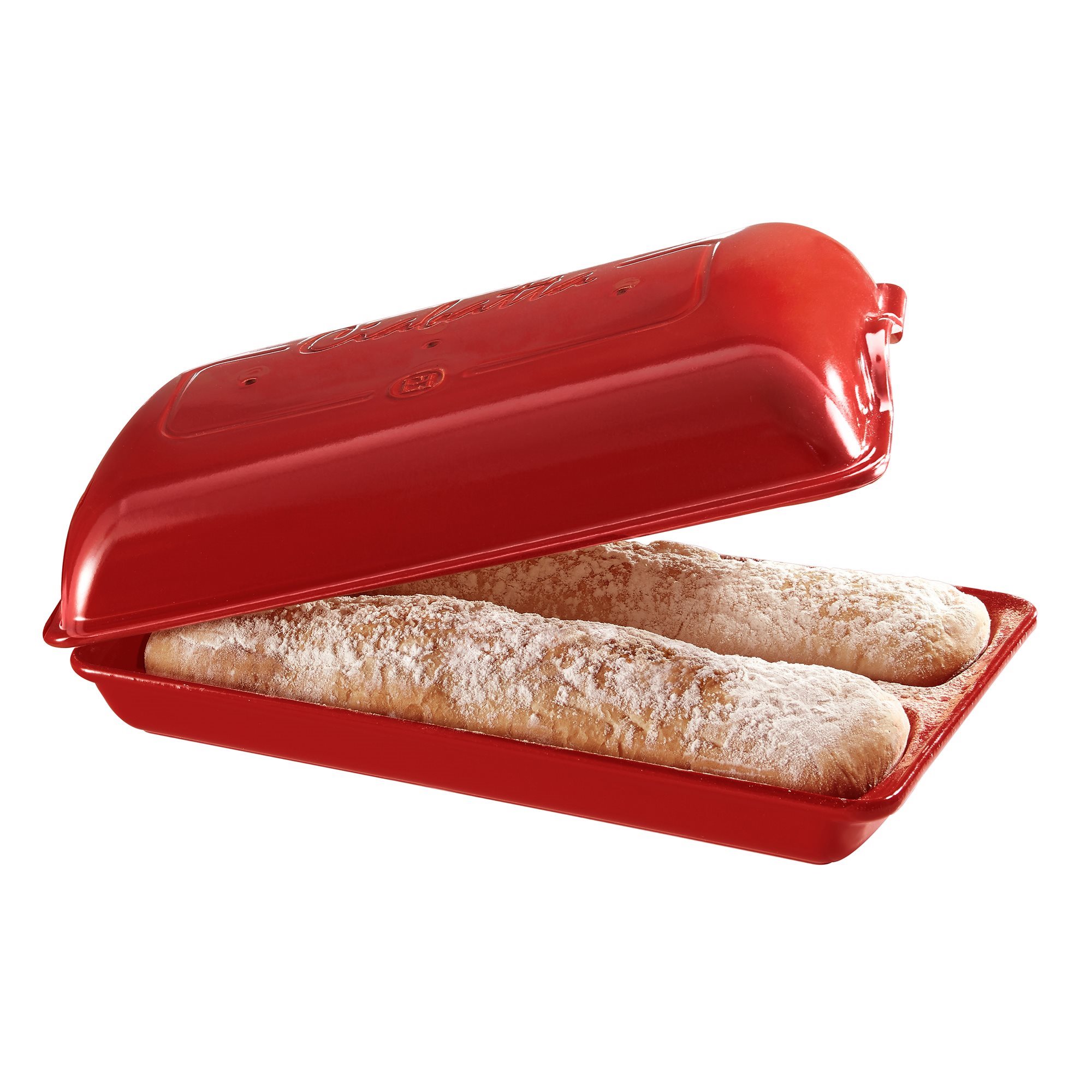 Tava Ciabatta, 39 x 23 cm, Burgundy - Emile Henry