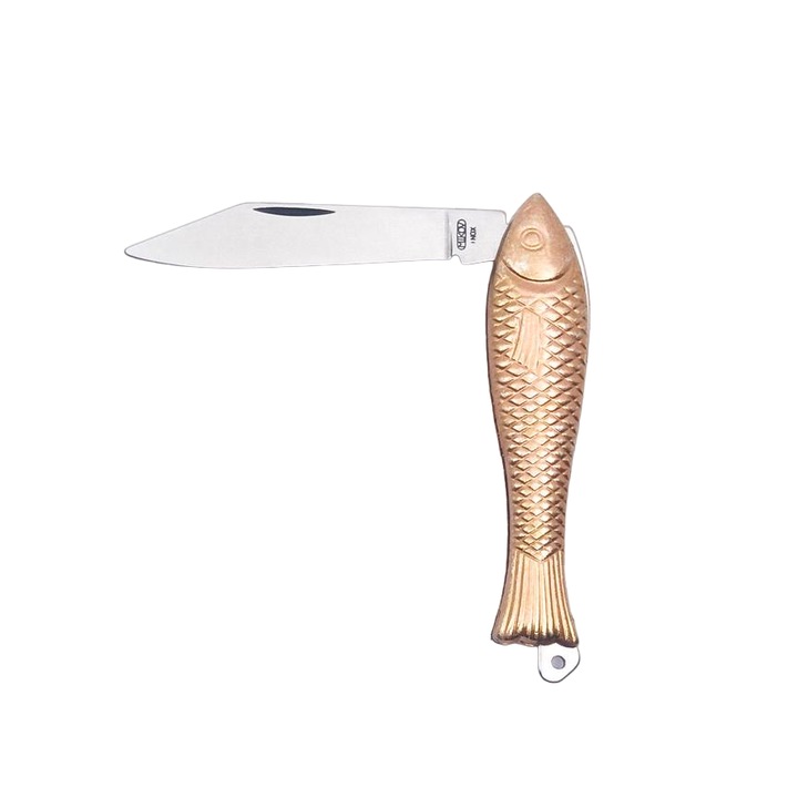 Briceag tip peste, Mikov, Rybicka, Fish Knife, 130-NZn-1, model Gold